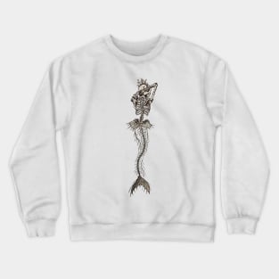 Mermaid Skeleton Crewneck Sweatshirt